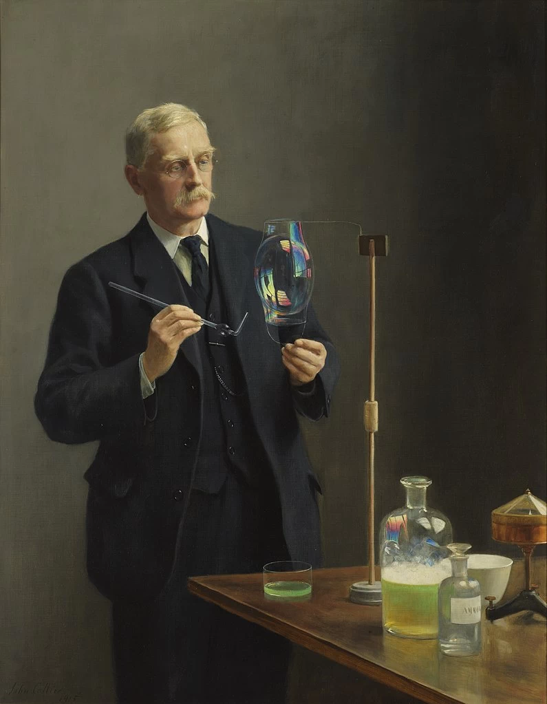 John Collier - Ritratto di Charles Vernon Boys, 1915